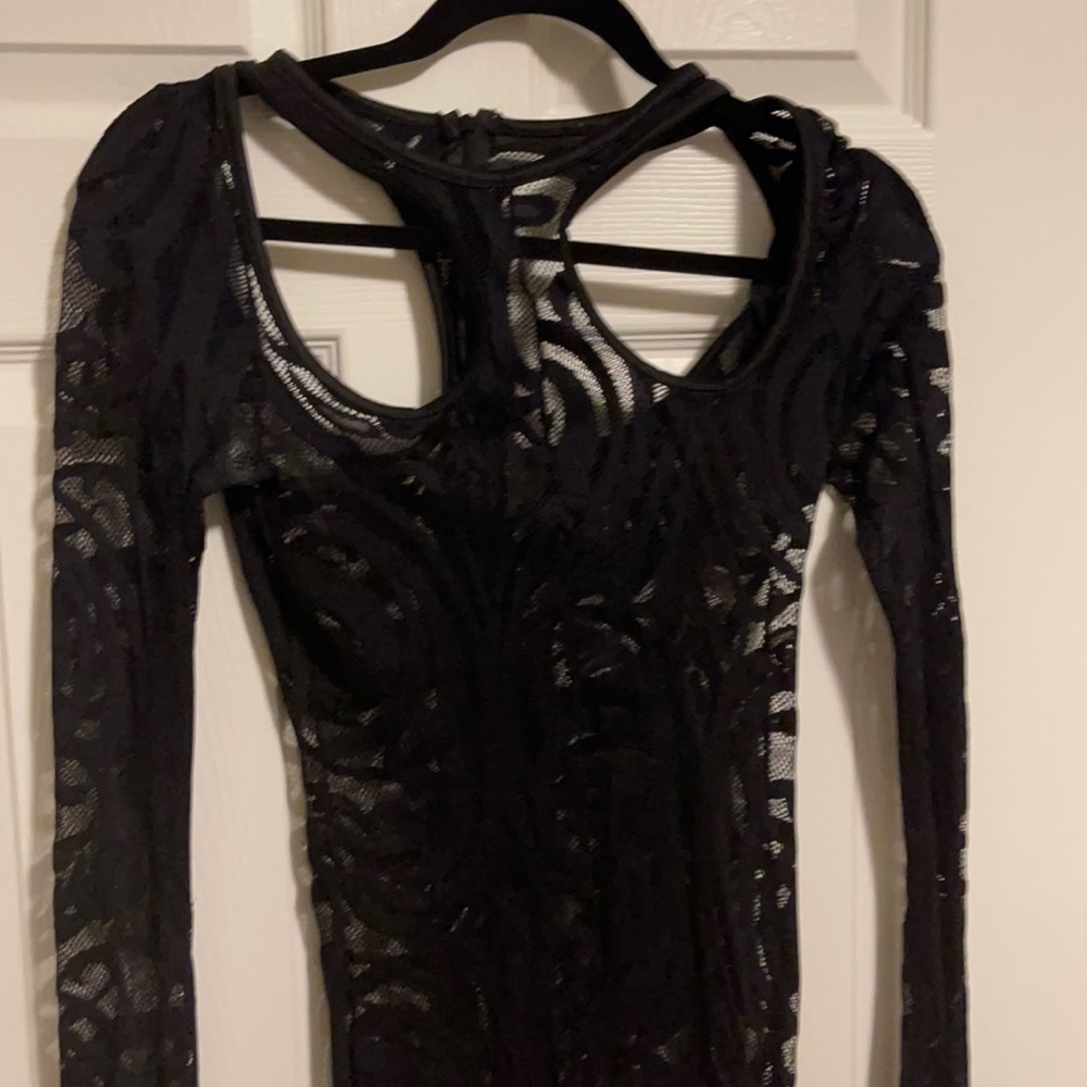 Small black push dress
